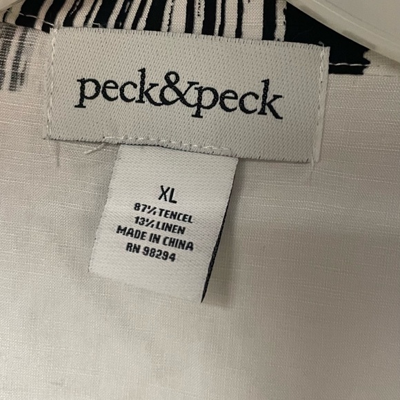 Women’s blouse XL Black and white - Picture 4 of 4